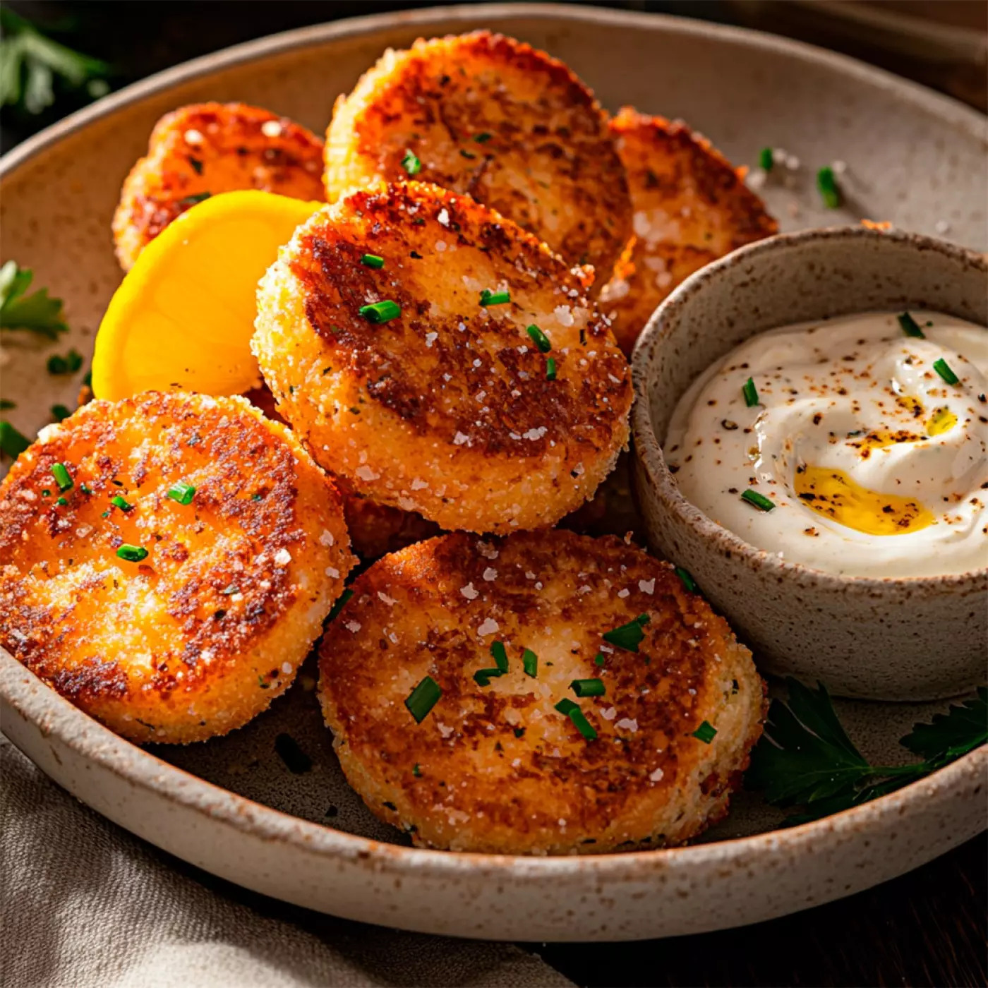 Cauliflower croquettes