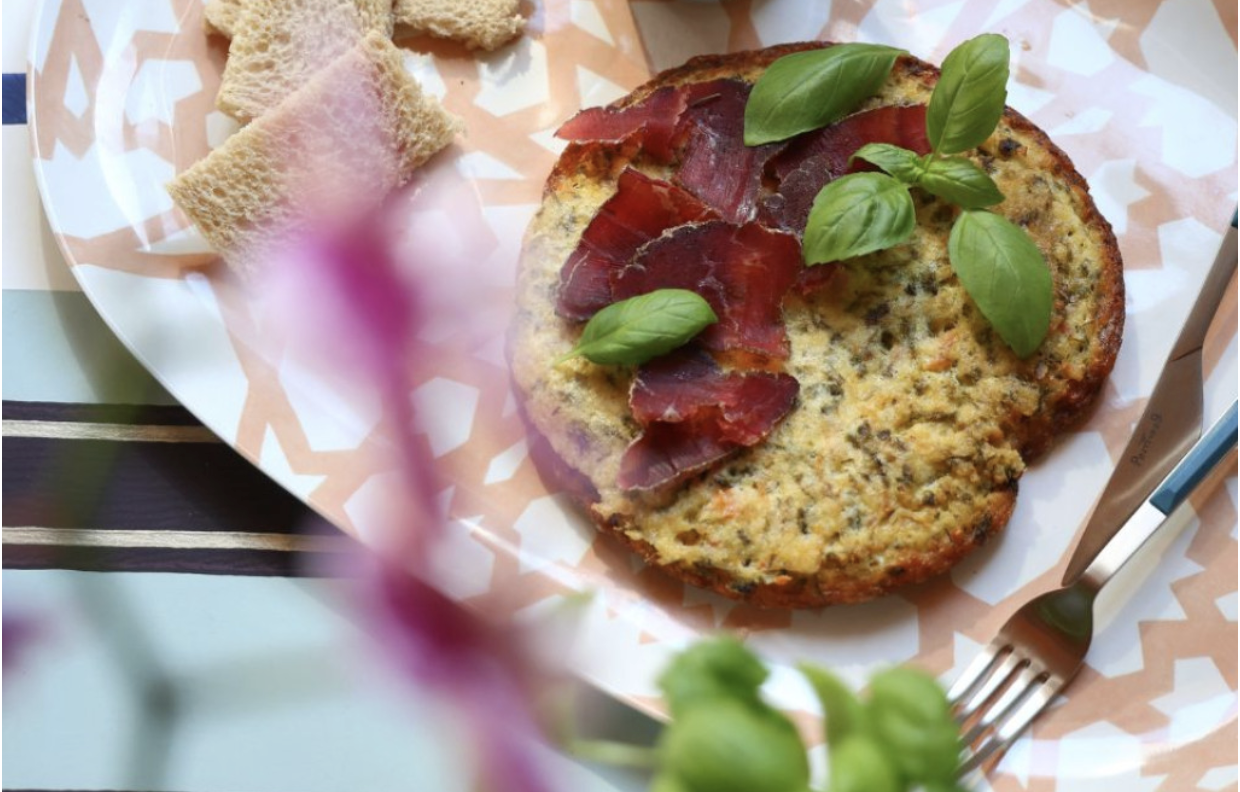 Seaweed frittata